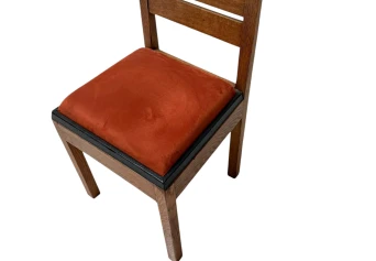 Art Deco Modernist Side Chair by Jan Brunott, 1920s